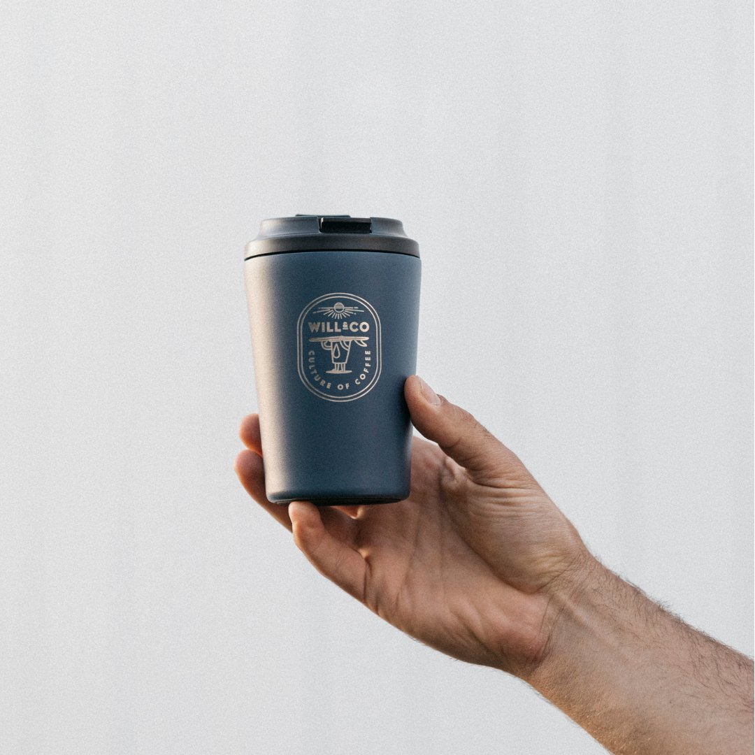 Ceramic Reusable Cup - 12oz - Will & Co Coffee