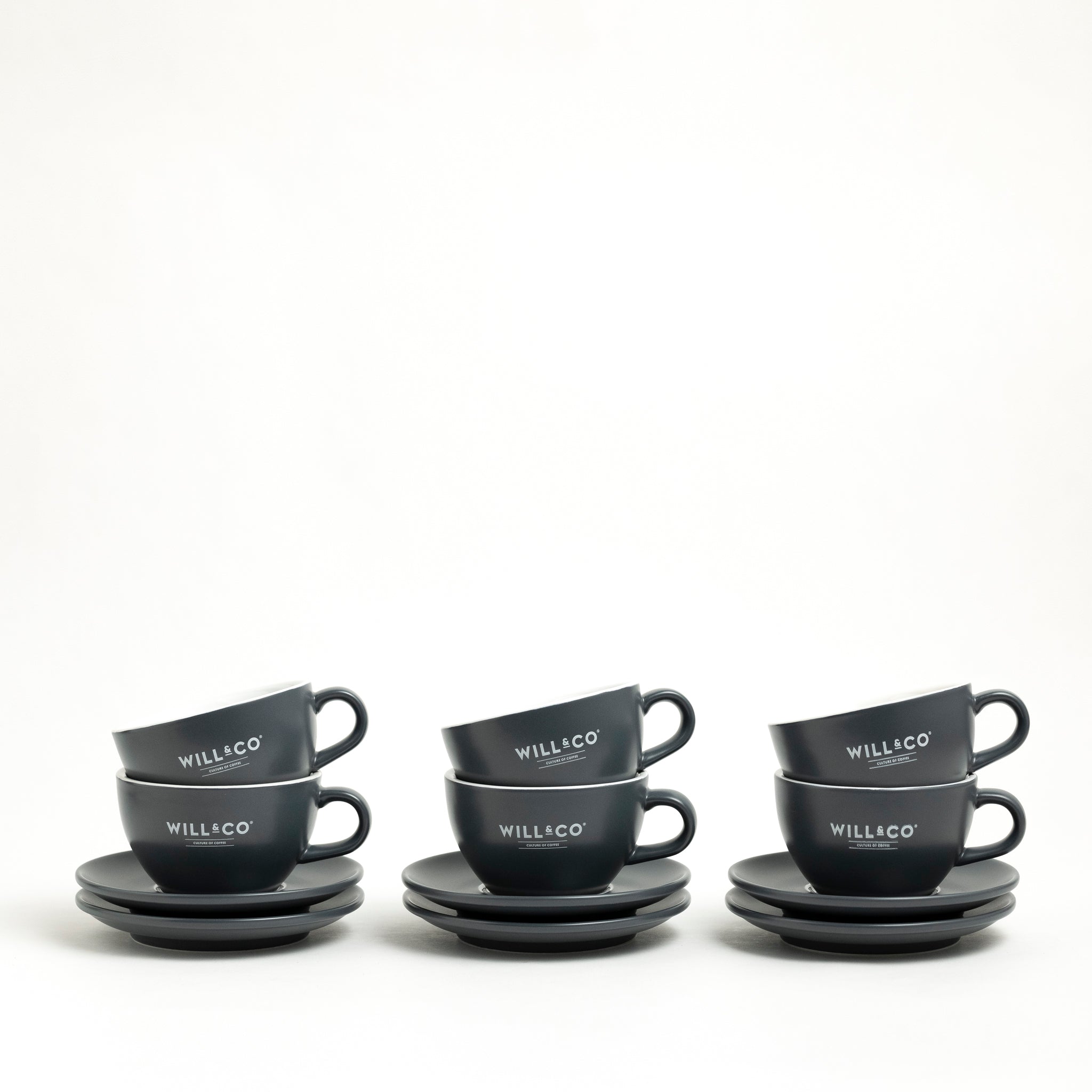 Cappuccino Cup & Saucer Set - Will & Co Coffee