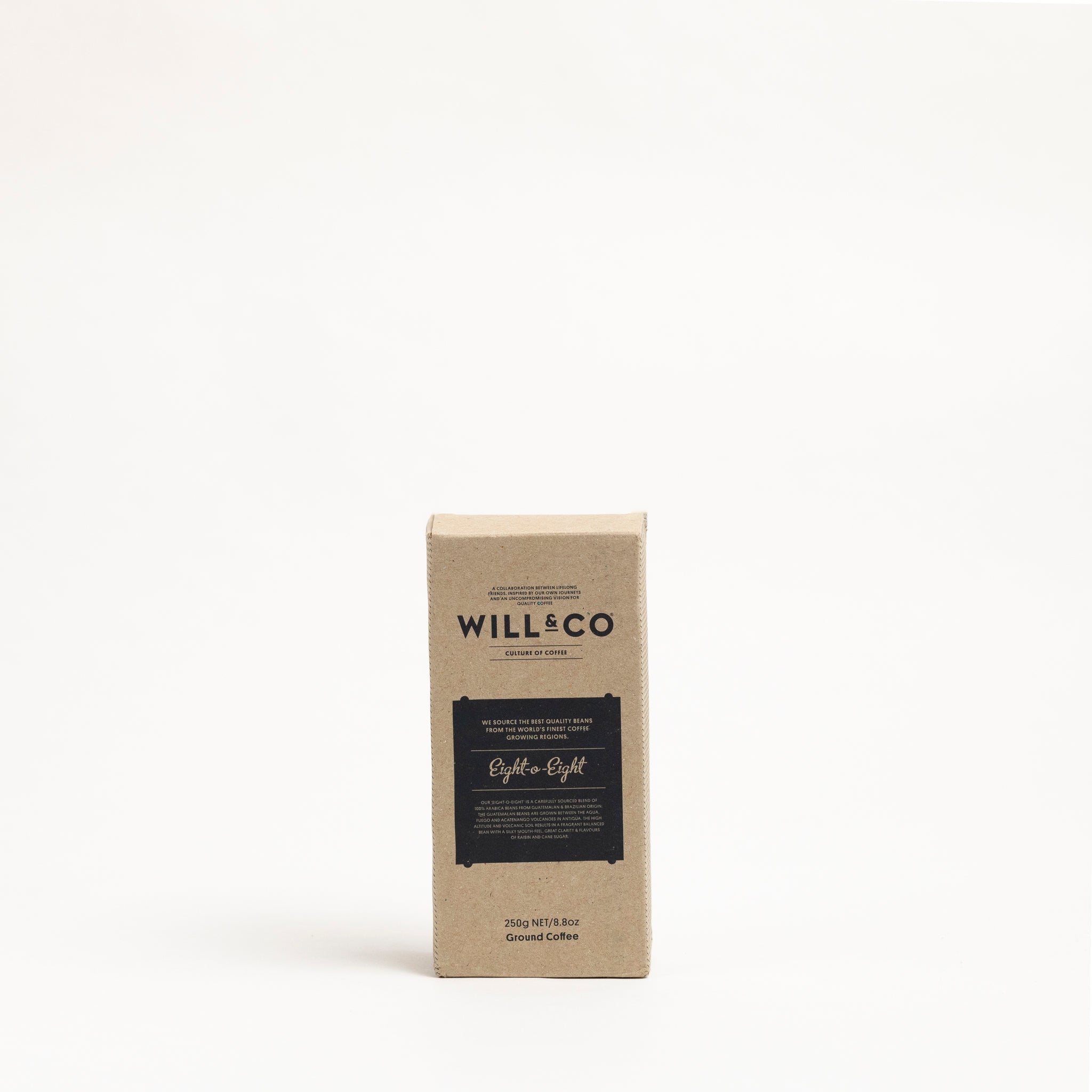 Eight-O-Eight 250g Ground Coffee - Will & Co Coffee