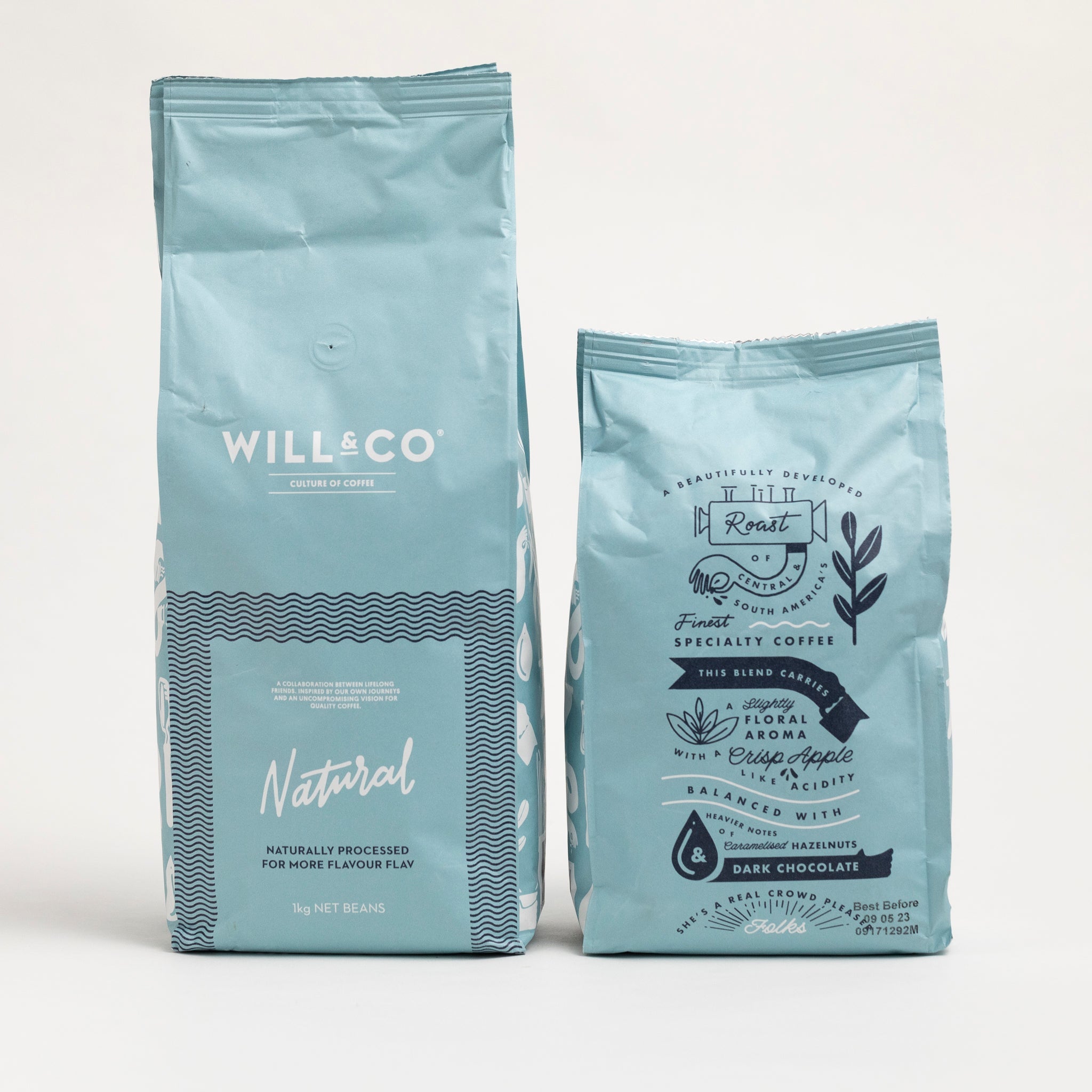 Natural Coffee Beans - Will & Co Coffee