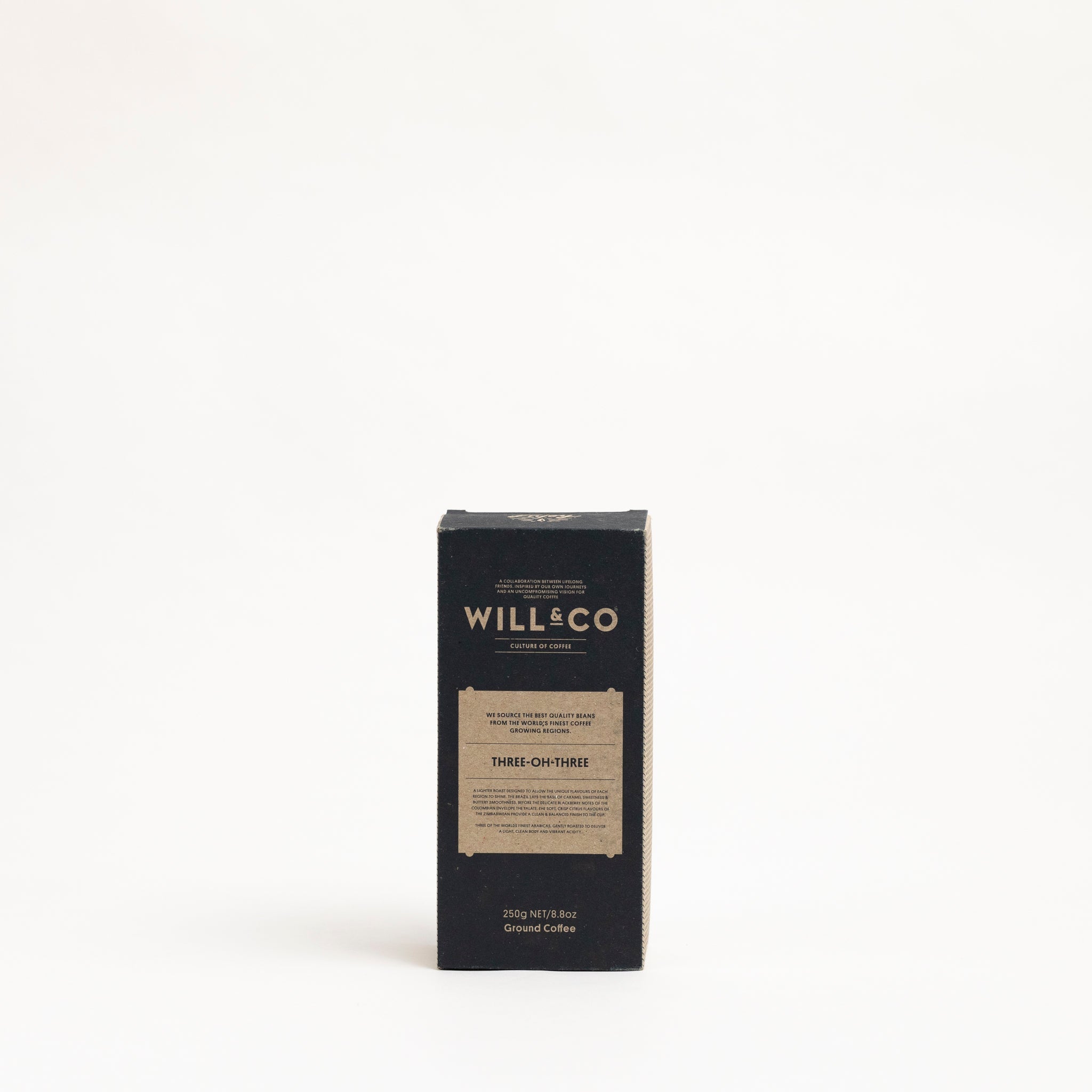 Three-Oh-Three 250g Ground Coffee - Will & Co Coffee